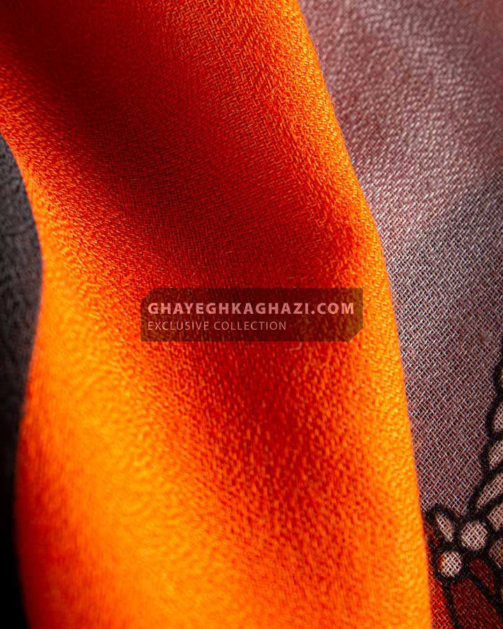 روسری نخی چهارفصل نیتا - مدل 8003 نمای نزدیک از پارچه