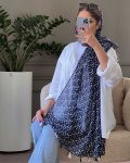 شال نخی بهاره پونا - مدل 2504 نخی