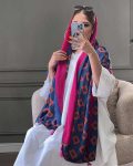 شال نخی چهارفصل پادنا - مدل 2527 رنگ زیبا