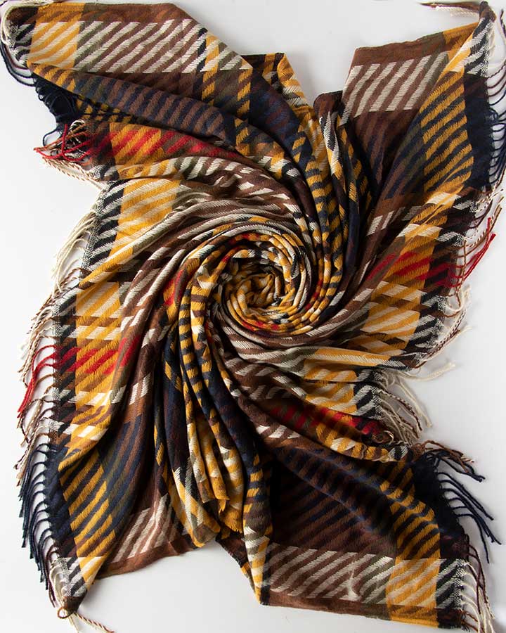 روسری پاییزه آولون - مدل 7452 طرح