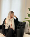 شال چهارفصل شارلون - مدل 4059 روی سر